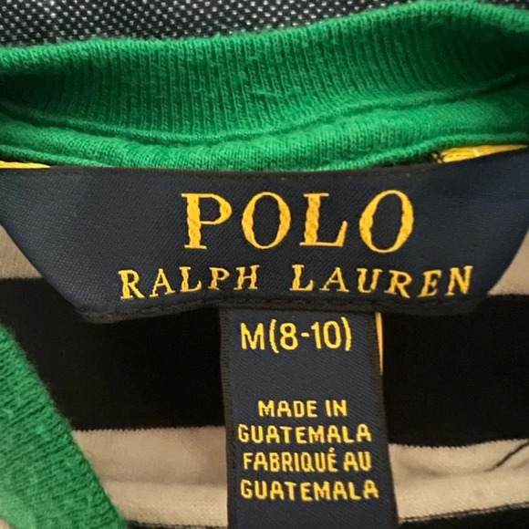 Ralph Lauren US Open Cotton Jersey Graphic Tee Girls Size M - Picture 3 of 4